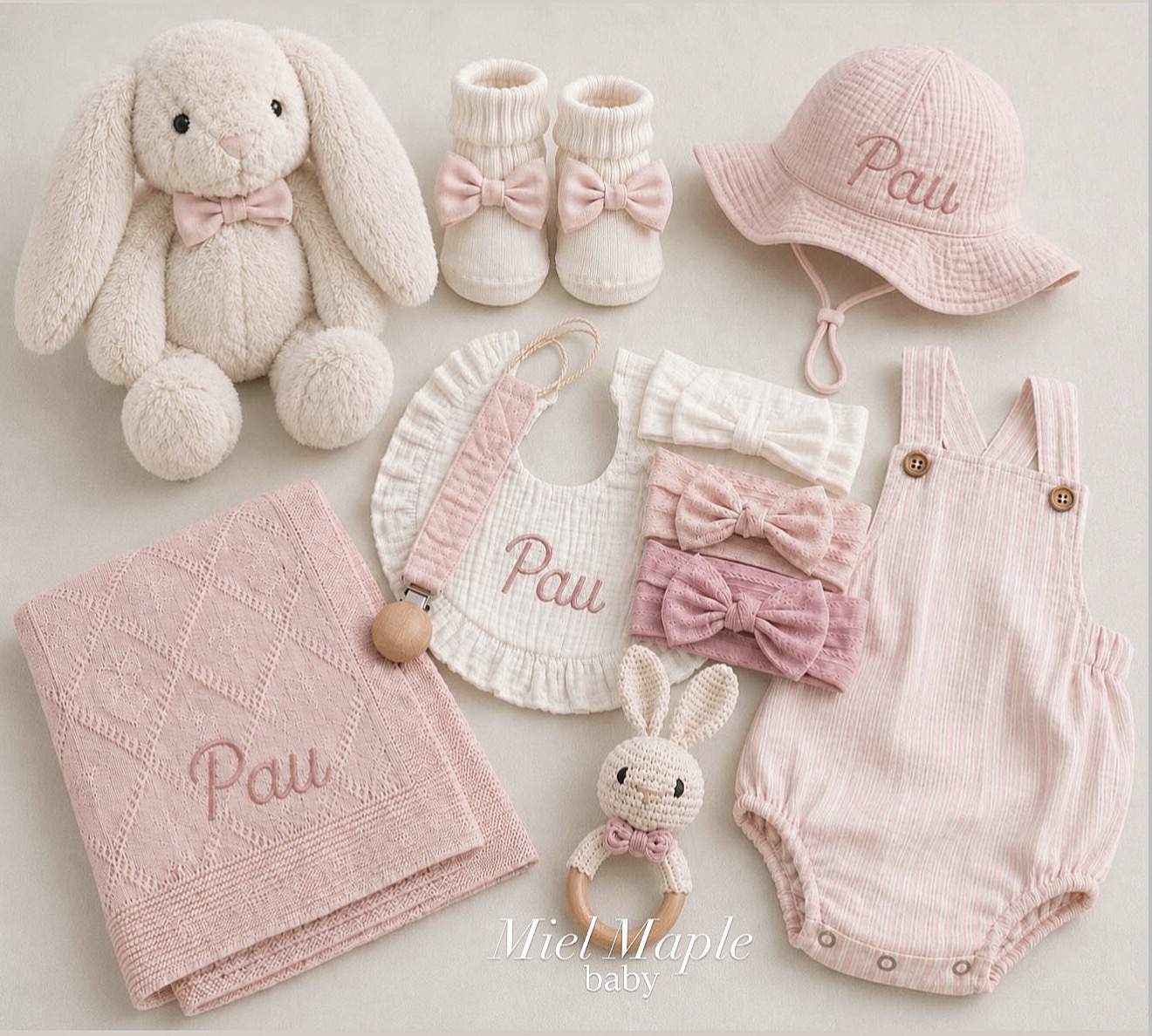 Set rosa personalizado